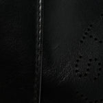 Eco Alter Nappa Perforated Logo Mini Crossbody Black