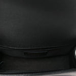 Caviar Quilted Small Boy Flap Black