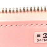 Caviar Quilted Top Handle Vanity With Chain Light Pink
