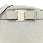 Rainbow Glitter Vara Bow Camera Bag Silver