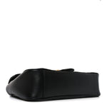 Calfskin Matelasse Small GG Marmont Shoulder Bag Black