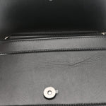 Caviar Quilted Boy Wallet On Chain WOC Black