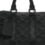 Monogram Taurillon Keepall Bandouliere 35 Black