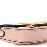 Nappa Matisse FF Embossed Nano Baguette Charm Rosa Quarzo