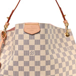 Damier Azur Graceful MM Rose Ballerine