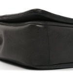 Calfskin Diamond Embossed Medium New Chic Flap Dark Grey