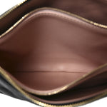 Lambskin Embossed Monogram Coussin PM Black