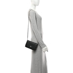 Caviar Quilted CC Turnlock Wallet On Chain WOC Black