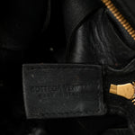 Lambskin Maxi Intrecciato Mini Cassette Camera Bag Black