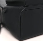 Grained Calfskin Aerogram Takeoff Backpack Black