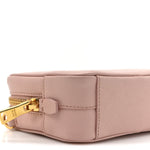 Saffiano Lux Mini Camera Crossbody Bag Orchidea