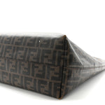 Zucca Spalmati Medium Roll Tote Tobacco Fuxia