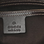 GG Plus Monogram Joy Vertical Tote Dark Brown