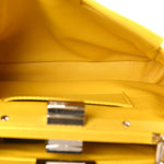 Nappa Mini Peekaboo Iconic Satchel Limone