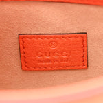 Goatskin Mini Aphrodite Shoulder Bag Orange