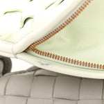 Nappa Intrecciato Small Gemelli Agate Grey Glacier