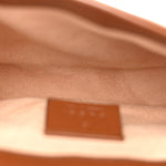 Azalea Calfskin Matelasse Diagonal Super Mini GG Marmont Shoulder Bag Cuir