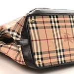 Haymarket Check Medium Golderton Tote Chocolate