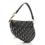 Oblique Saddle Bag Blue
