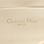 Calfskin Macrocannage Mini Caro Bag White