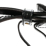 Patent Calfskin Quilted Waist Belt Bag 70 28 Black