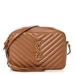 Calfskin Matelasse Monogram Lou Camera Bag Cinnamon
