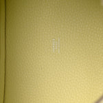 Taurillon Clemence Swift Eclat Picotin Lock 18 PM Jaune Milton Vert Vertigo
