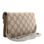 GG Supreme Monogram Super Mini Dionysus Shoulder Bag Taupe