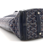 Goyardine Voltaire III Tote Navy