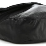 Lambskin Matelasse Monogram Large Jamie 4.3 Black