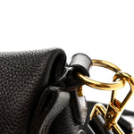 Calfskin Mini Jennifer Crossbody Bag Brown