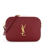 Grain De Poudre Medium Classic Monogram Camera Bag Oxblood
