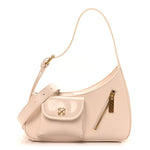 Calfskin Jitney Hobo Cream