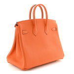 Togo Birkin 25 Orange