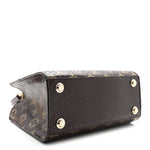 Snakeskin Monogram City Steamer Mini Brown