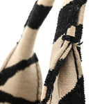 Cotton Canvas Zebra Tiger Print Mini The Traveler Tote Bag
