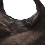 Nylon Monogram Hobo Dark Brown