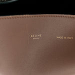 Shiny Smooth Calfskin Small Twisted Cabas Camel Brick