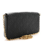 Empreinte Pochette Felicie Chain Wallet Black
