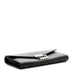 Visetos Large Patricia Wallet On Chain Black