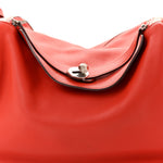 Swift Epsom Lindy 30 Tressage De Cuir Rouge De Coeur Bleu Du Nord Rouge H