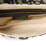 Oblique Saddle Bag Blue
