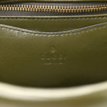 Lambskin Mini GG Milano Top Handle Shoulder Bag Green