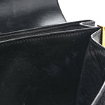 Suede All-Over Monogram Small Le Monogramme Satchel Black