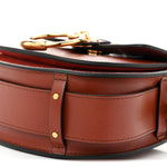 Calfskin Small Tess Bag Sepia Brown