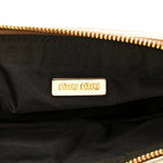 Metallic Nappa Plisse Long Clutch Gold