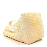 Nappa Intrecciato Nuance Bucket Ombre Tote Yellow