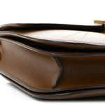 Box Calfskin Medium Classic Box Flap Bag Camel