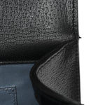 Grained Calfskin Bee Star Small Padlock Shoulder Bag Black