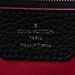 Taurillon Capucines MM Cobalt Fuchsia